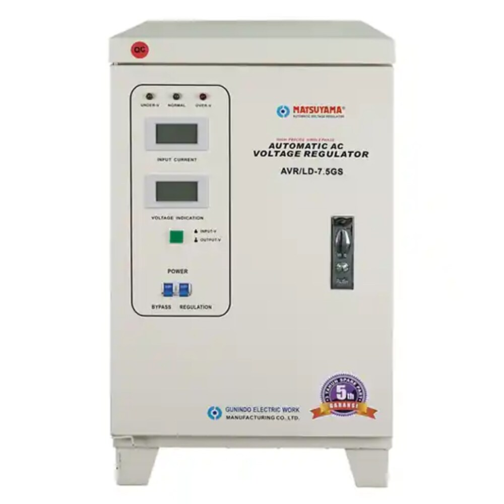 Beli Matsuyama Stabilizer Tipe SKD 1Phase AVR-SKD-7.5-GS 7.5KVA